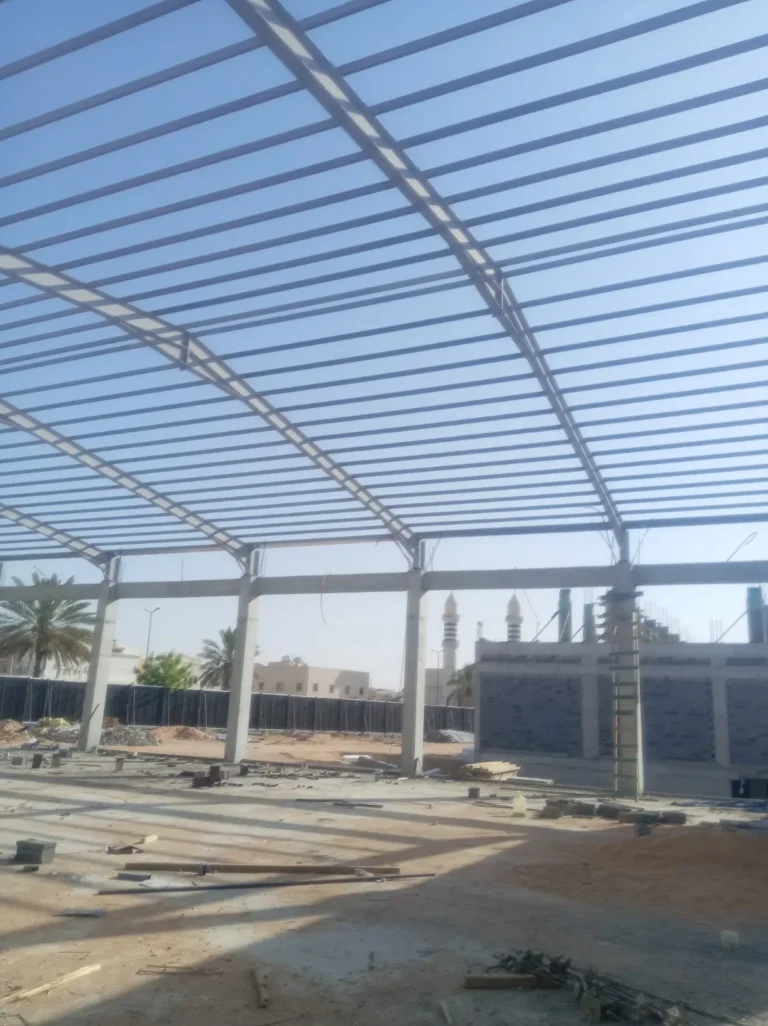 مقاول بناء مستودعات حديد القصيم بريدة
